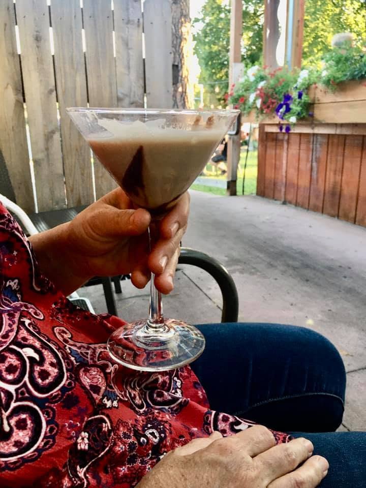 A Chocolate Martini to slow down the day!!