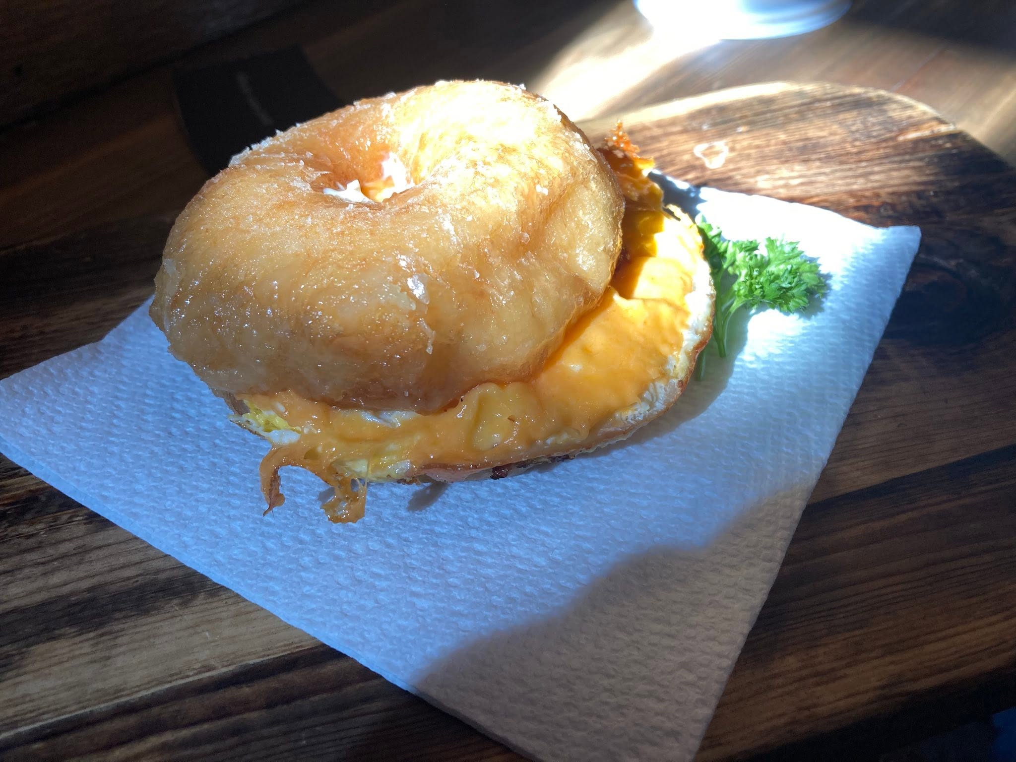 donuts mapple bacon egg sammy canada inspired