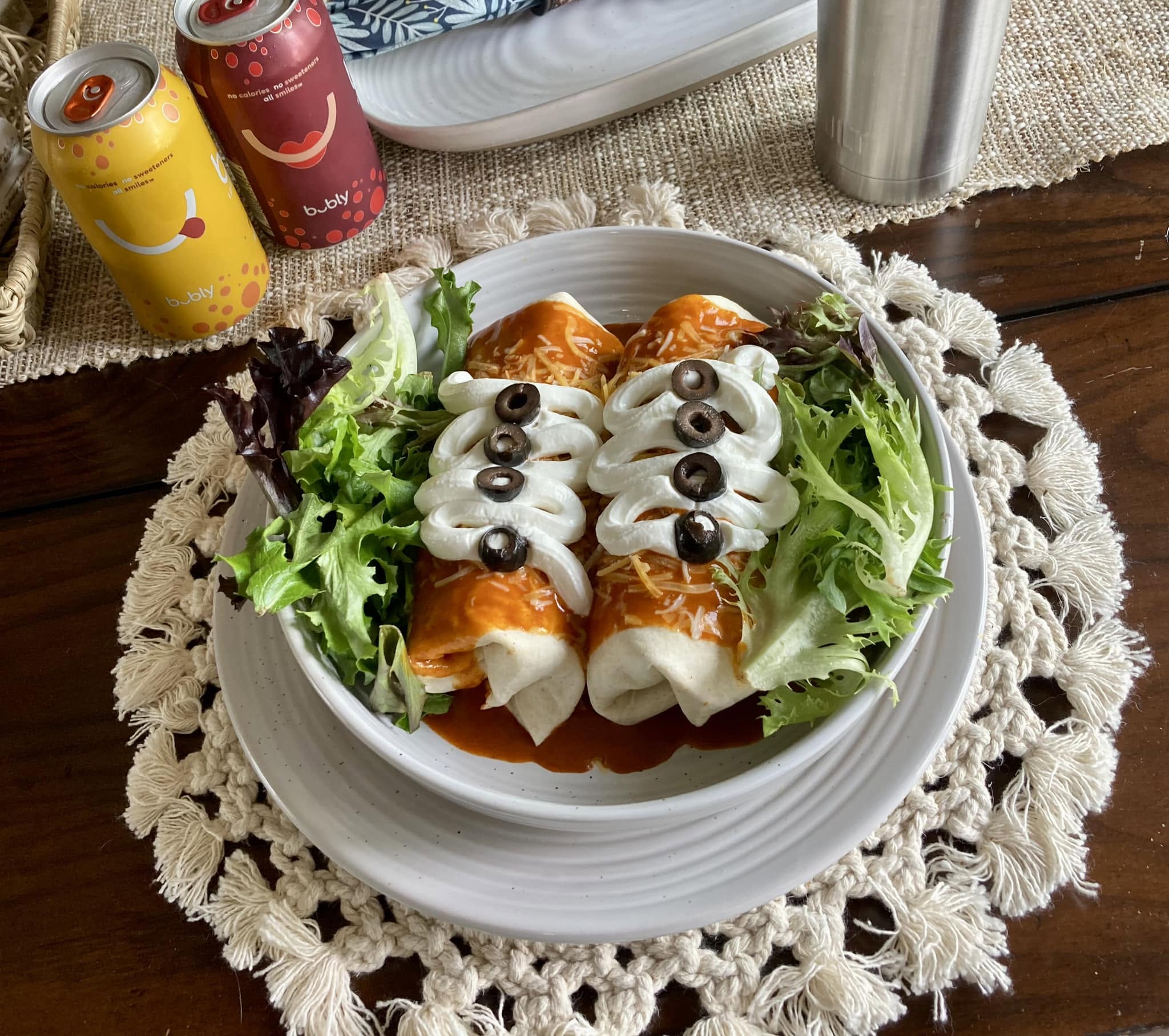 Hora de comer en casa de Beau's bistro