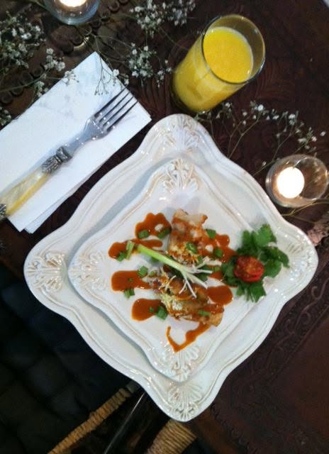 Huevos ranchero wraps