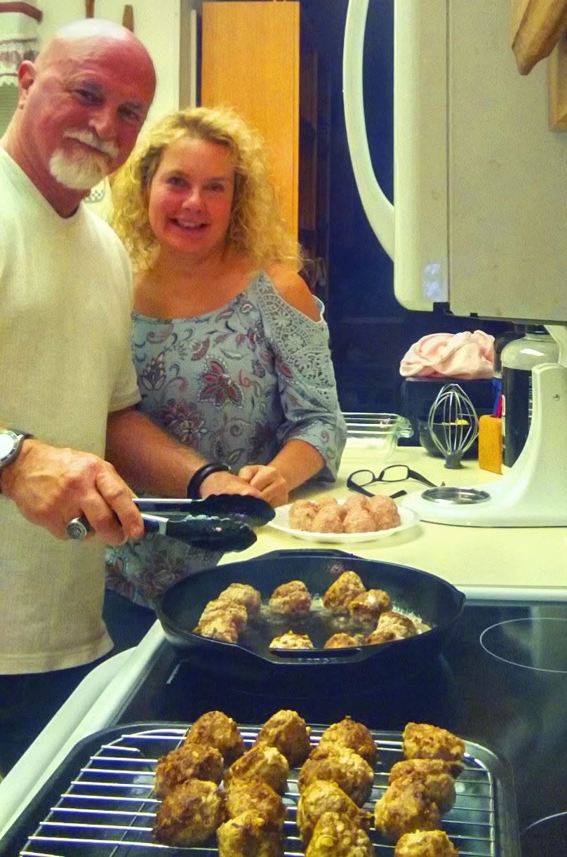 Italian meatball production line